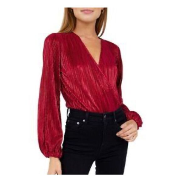 Astr Ribbed Long Sleeve Top - Picture 1 of 7